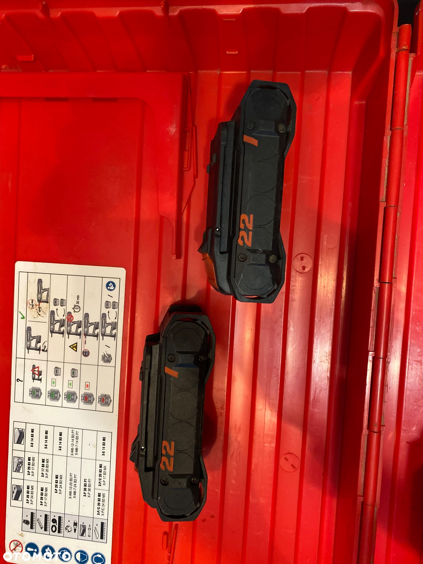 Osadzak Hilti Bx 3-22  06/2023 rok stan jak nowy 2xakku - 5