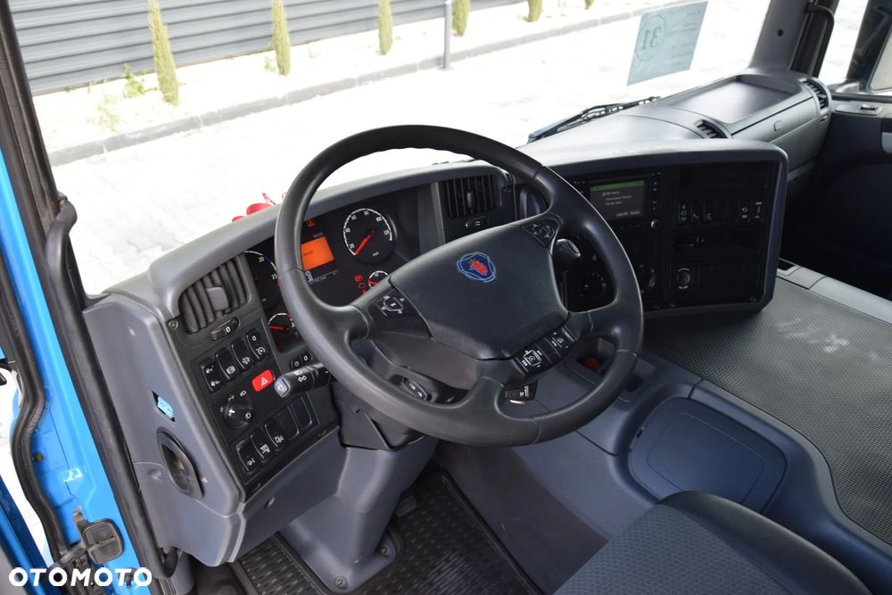 Scania P250 / EURO 6 / SKRZYNIA 7.8 M / WINDA DHOLLANDIA / PODUSZKI NA TYLNEJ OSI / RETARDER / KLIMA / TEMPOMAT / SERWISOWANY / SPROWADZONY - 26