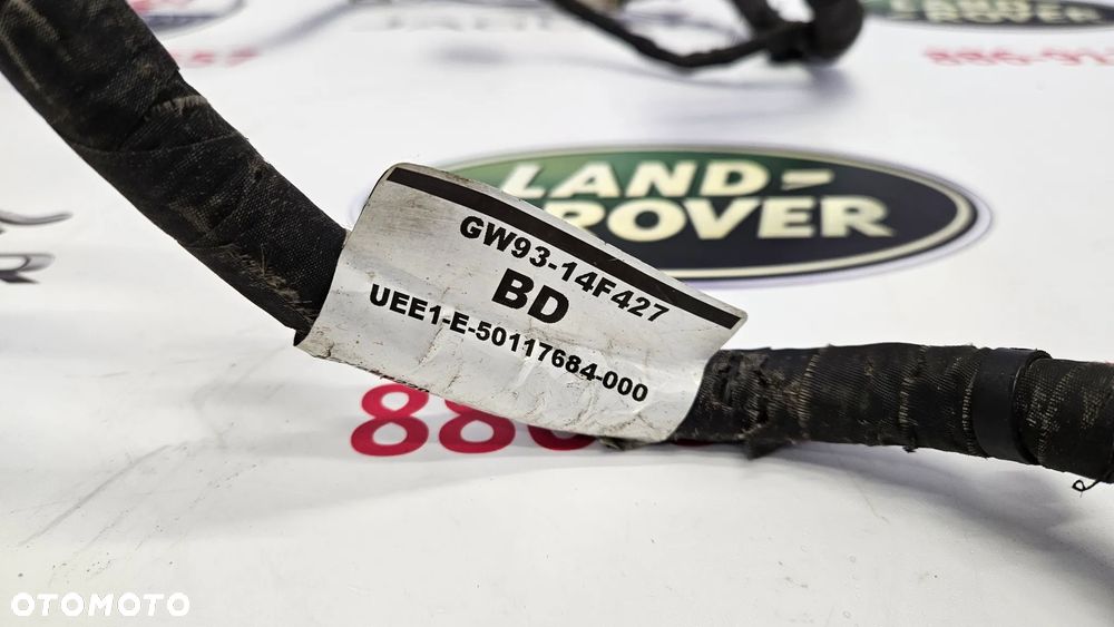 Jaguar XJ 351 LIFT 2015- RWD Instalacja przekładni kierowniczej Wiązka elektryczna maglownicy GW93-14F427-BD - 4