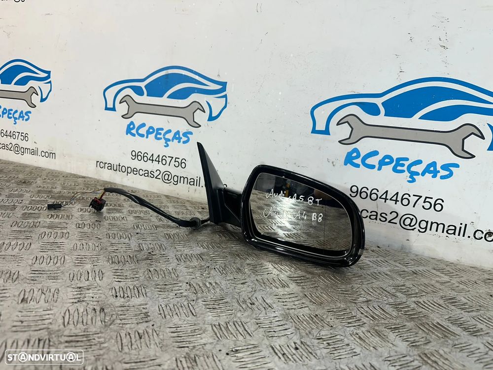 .Espelho Retrovisor Lateral Esquerdo Direito Original Audi A5 8T / A4 B8 1º fase - 7