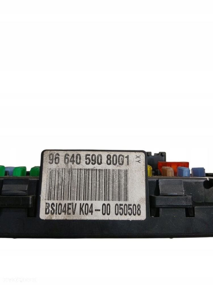 skrzynka bezpieczników bsi citroen c5 iii x7 1.6 hdi 966405908001 - 4