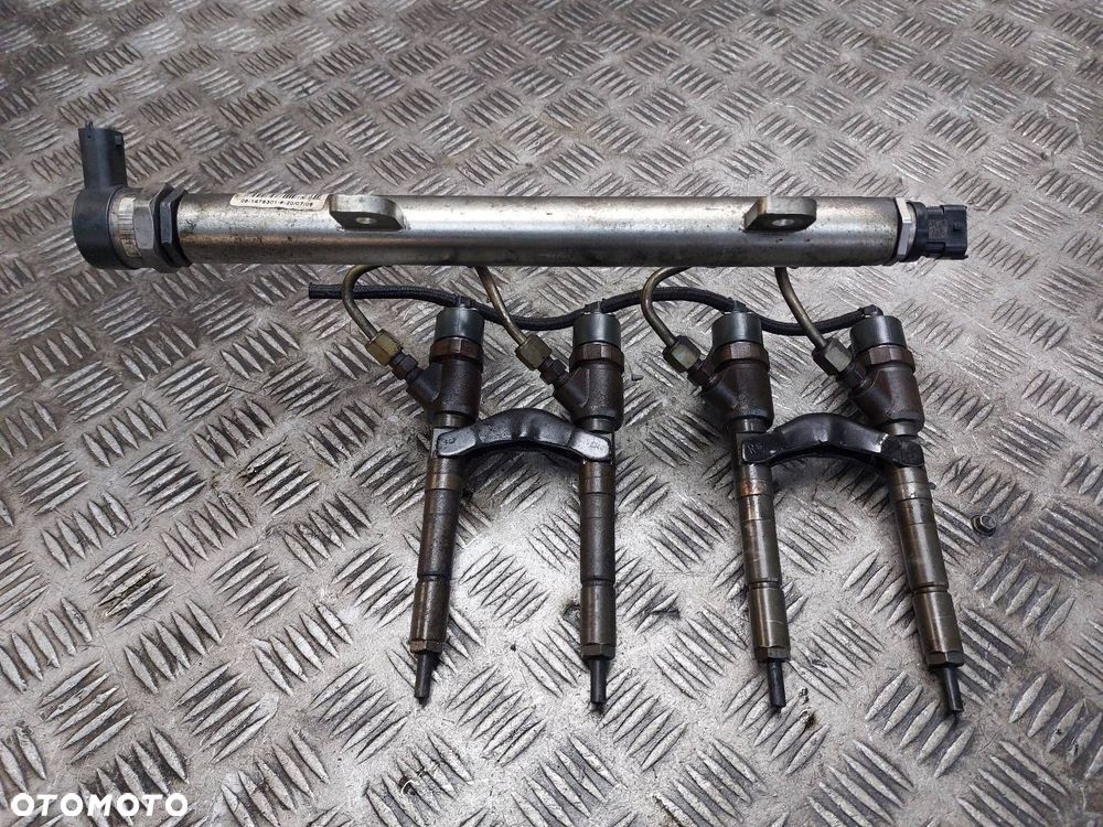 WTRYSK WTRYSKIWACZ KOMPLET + LISTWA WTRYSKOWA OPEL ASTRA H 0445110183 - 5