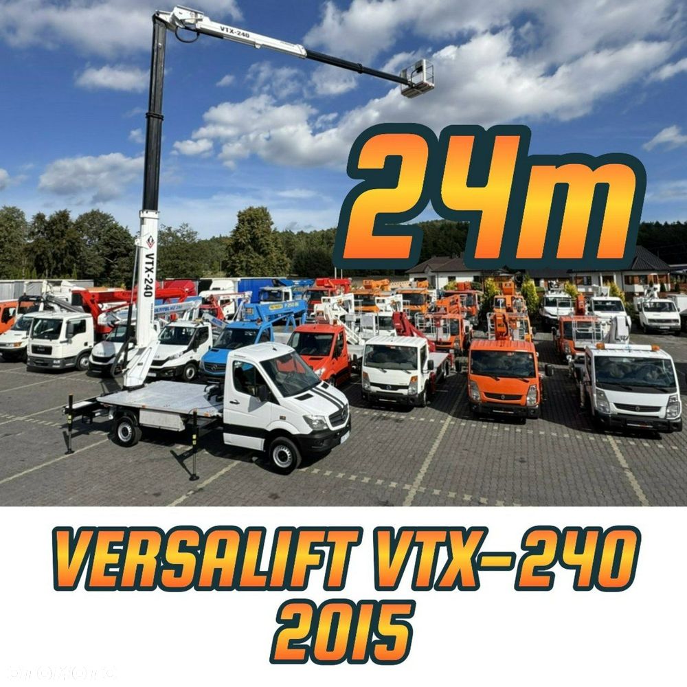 Nissan Zwyżka Podnośnik Koszowy 4X4 CABSTAR MAXITY SPRINTER - 21