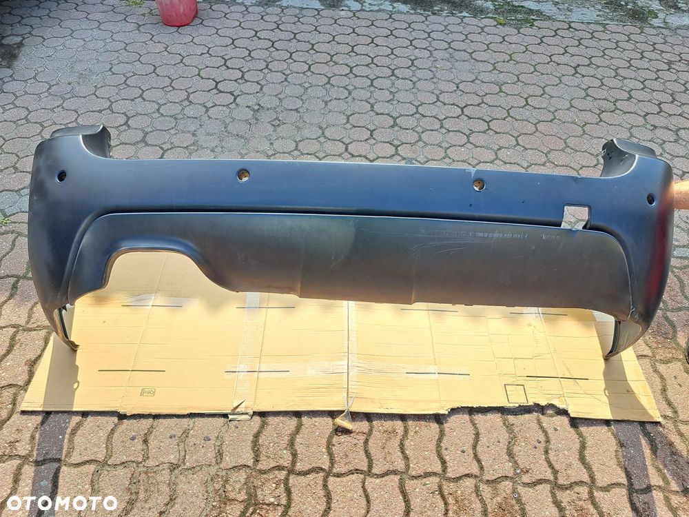 Zderzak tył BMW E61 M pakiet czarny mat - 7