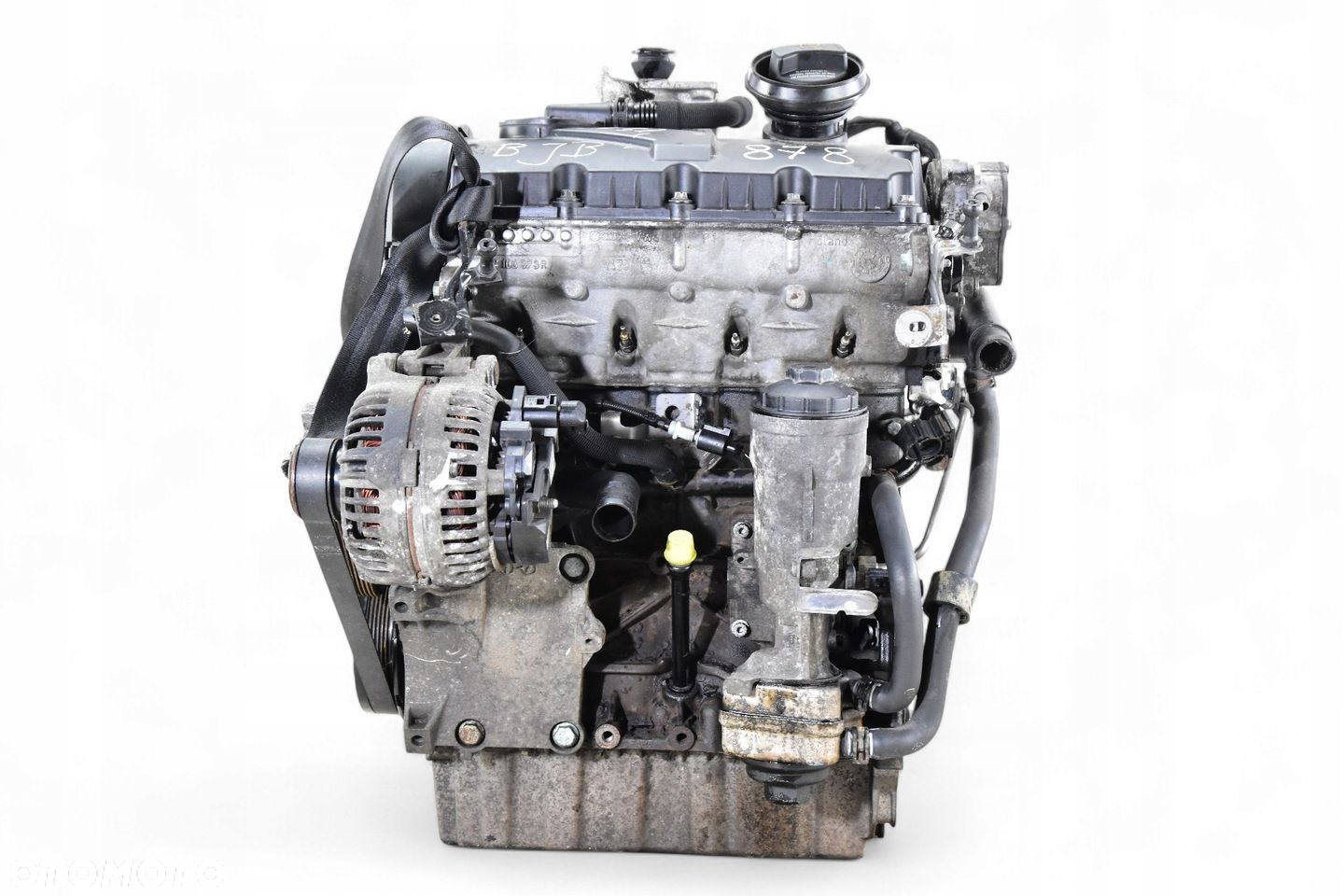 Silnik VW CADDY III ALTEA TOLEDO III OCTAVIA II 1.9 TDI 105 BJB KOMPRESJA - 4