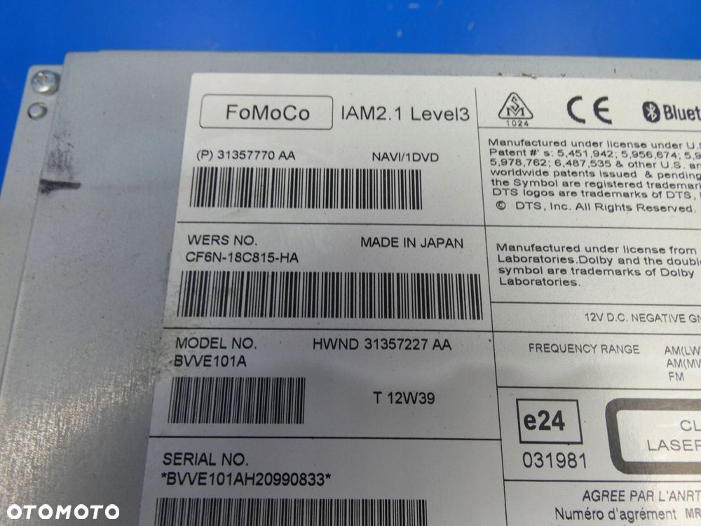 VOLVO V40 II V60 S60 II RADIO FABRYCZNE NAWIGACJA - 3