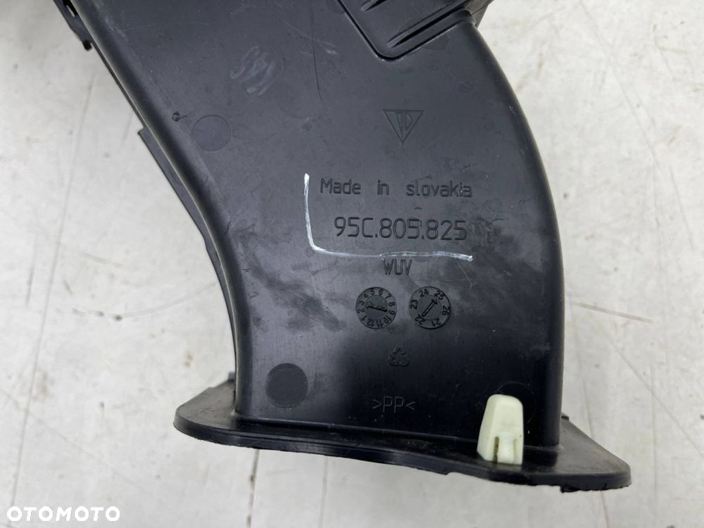 Kanał powietrza Porsche Macan II 95c 24r.- lewa osłona chłodnicy kierownica powietrza zderzaka - 8