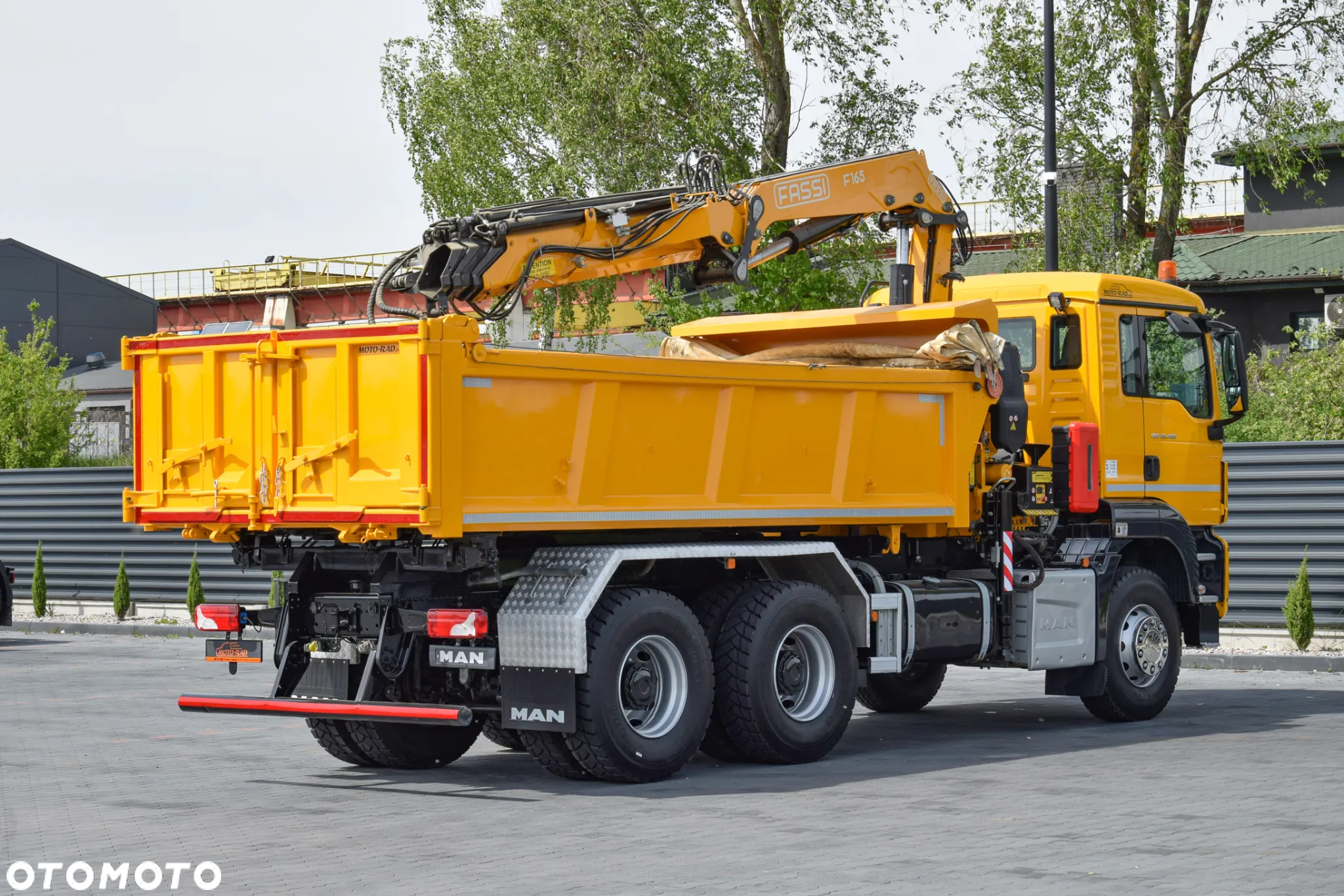 MAN TGS 26.400 / 6x4 / EURO 6 / UDT / HDS FASSI 165 / WYSUW x3 / ROTATOR / CHWYTAK / STEROWANIE RADIOWE / WZMOCNIONA RAMA / WYWROTKA / HYDROBURTA / AUTOMAT / 2017 / NOWE OPONY - 100% / NISKI PRZEBIEG / STAN IDEALNY / SPROWADZONY - 5