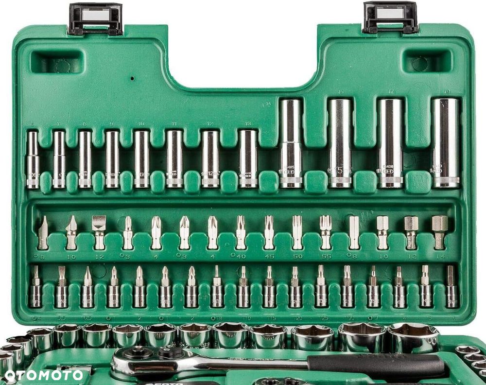 SATA ST09013SJ ZESTAW 88 KLUCZY KLUCZE NASADOWYCH 1/4" 1/2" METRYCZNE - 3