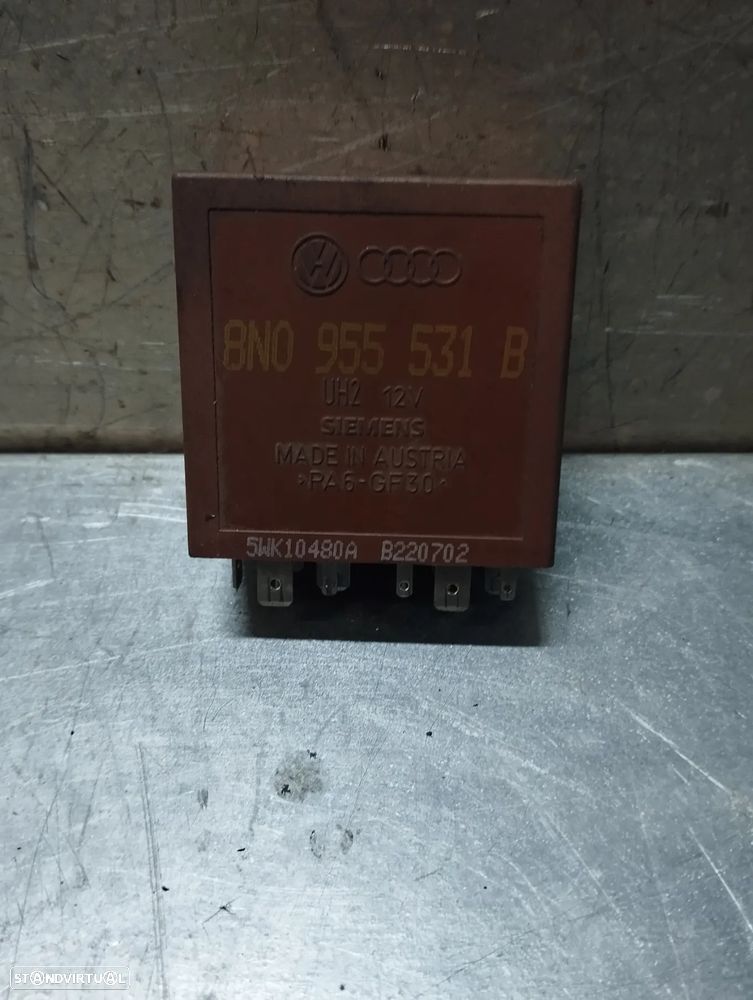 RELÉ / MODULO DO LIMPA VIDROS AUDI TT REF: 8N0955531B 601 - 4