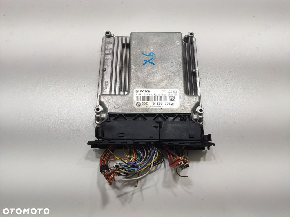 STEROWNIK KOMPUTER SILNIKA BMW X6 E71 3.0D 2007-2012 8509035 - 2