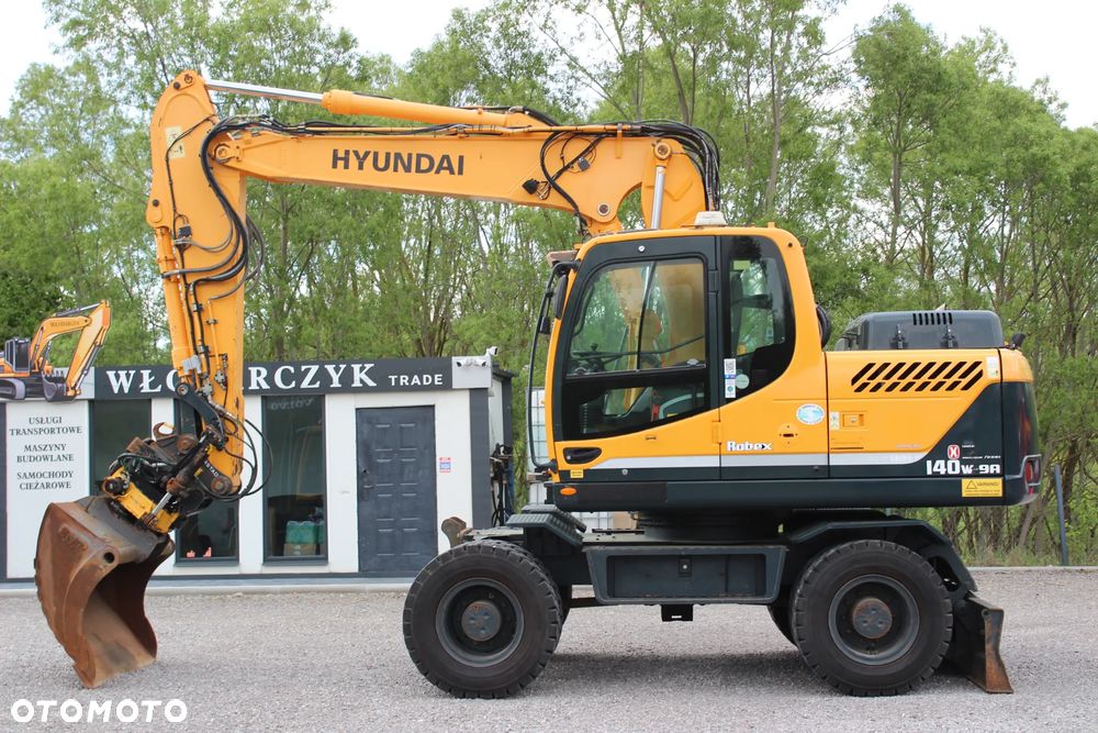 Hyundai 140W-9 Rototilt/Sprowadzony /9500Mtg - 1