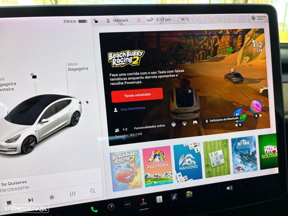 Tesla Model 3 Tração Traseira - 35