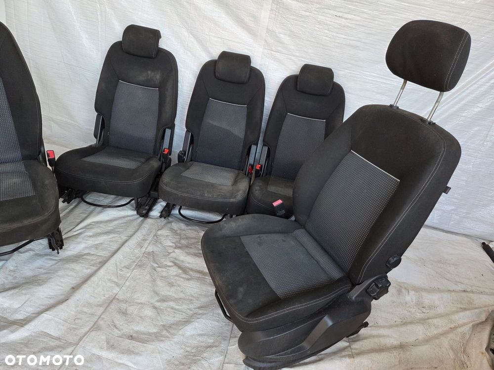 FORD GALAXY MK3 III LIFT UK ANGLIK FOTELE KANAPA TYŁ KOMPLET FOTELI - 4