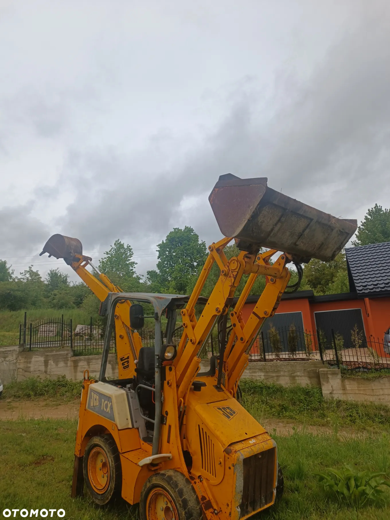 Mini koparko ładowarka 1cx jcb bobcat - 5