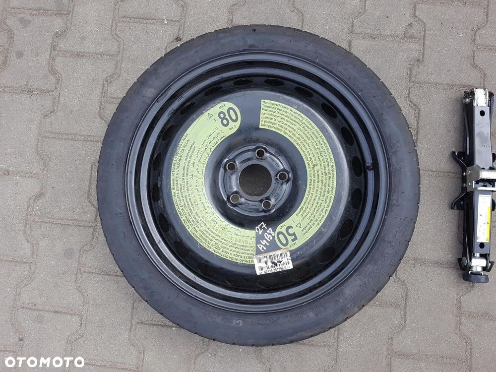 AUDI A4 B8 08-16r A5 8T KOŁO DOJAZDOWE 19 5X112 LEWAREK - 3