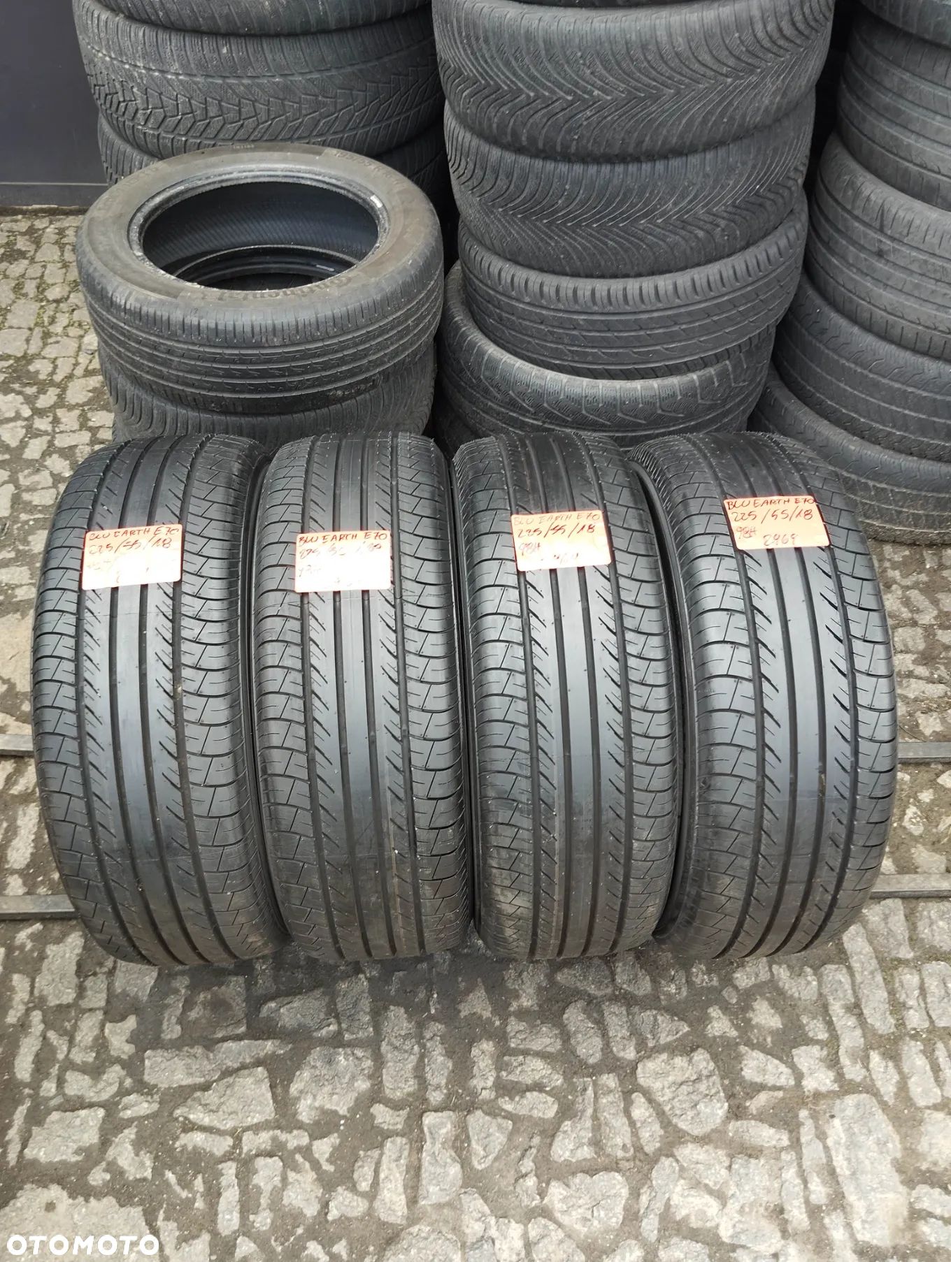 Yokohama Bluearth E70 225 55 18 jak nowe 4szt. - 1