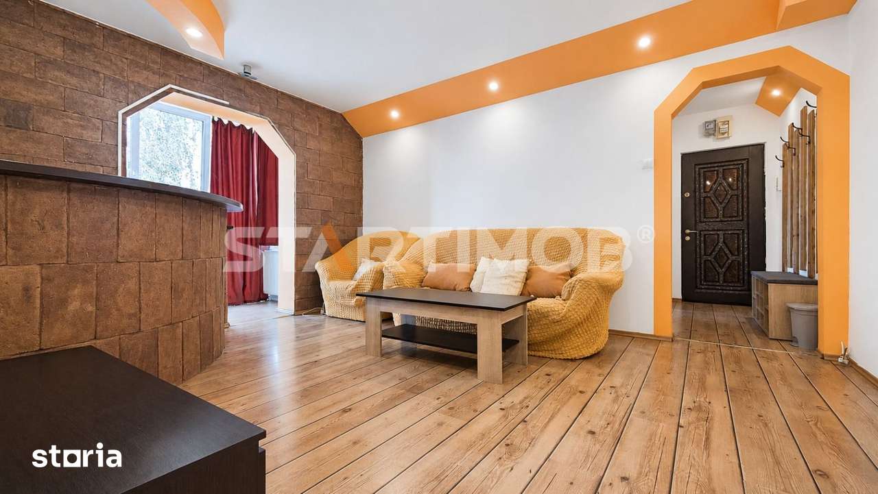 Apartament trei camere mobilat zona Astra — fotografia 1