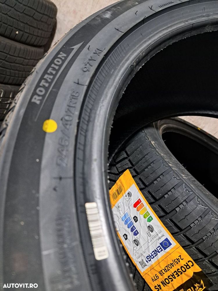 4 anvelope 245/40 R18 Tercelo allseason , noi - 5