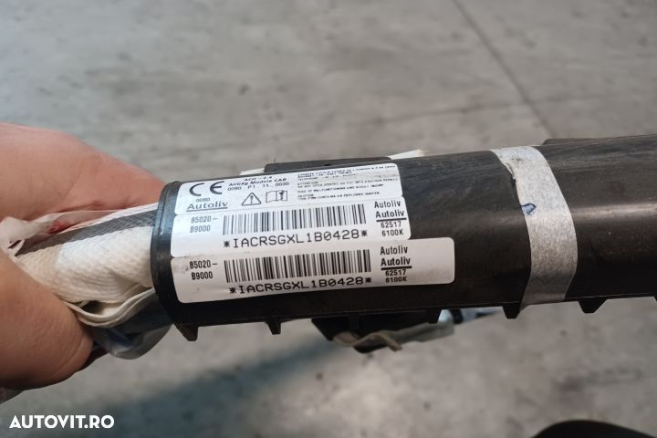 Airbag cortina dreapta 85020-B9000 Hyundai i10 2 [facelift] [2016 - 2 - 4