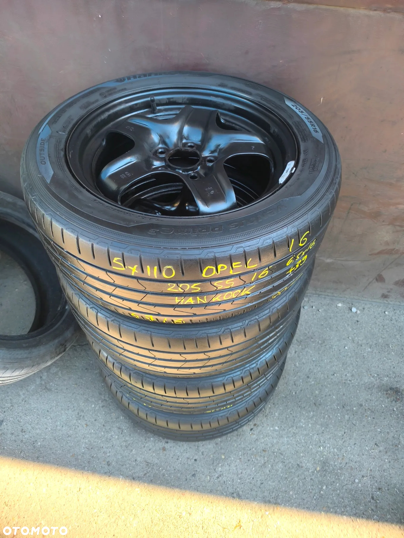 5x110 Felgi Strukturalne Stal 16 Koła Letnie Lato OPEL SIGNUM VECTRA B C ZAFIRA A B ASTRA H SAAB 93 95 6mm Legnica ALU-RAD 205/55 - 2
