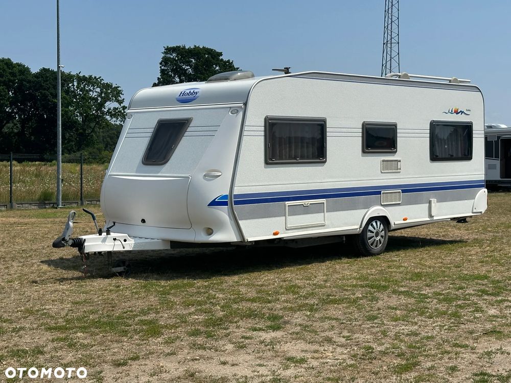 Hobby 540 UFE z ciepłą wodą na gaz i markizą pompowaną. ! RATY ! - 5