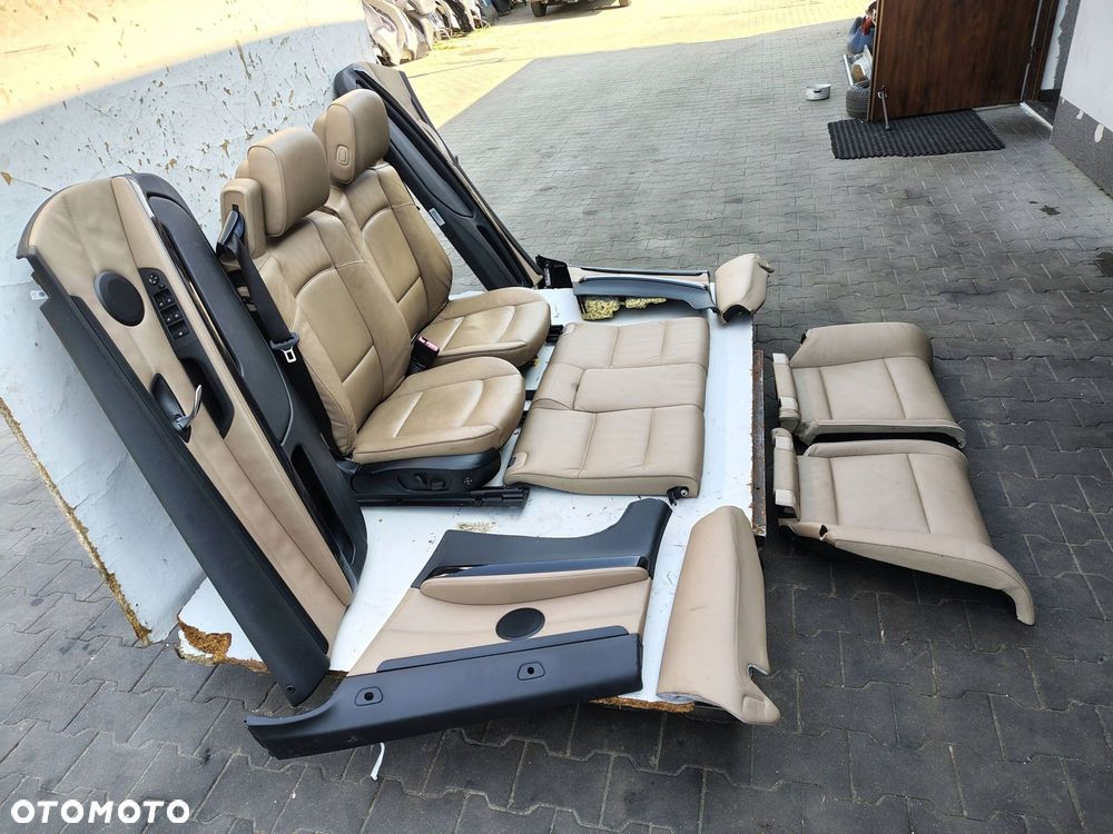 FOTEL FOTELE BOCZKI KANAPA SKÓRA GRZANE BMW 3 E93 CABRIO - 14
