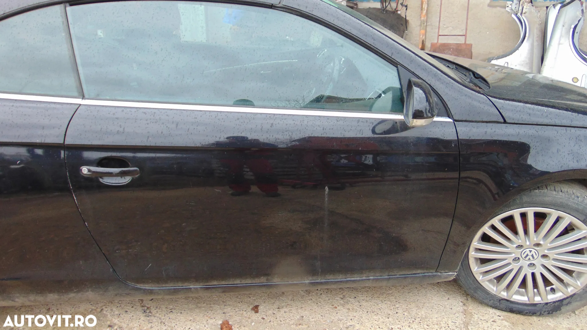 Usa VW Eos 2006-2015 usi stanga dreapta negre negru usa eos neagra - 4