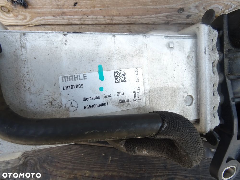 CHŁODNICA POWIETRZA INTERCOOLERA A6540904601 MERCEDES W206 W254 GLCPRZEPUSTNICA A6540900070 PRZEWÓD RURA POWIETRZA A6540904900 - 5