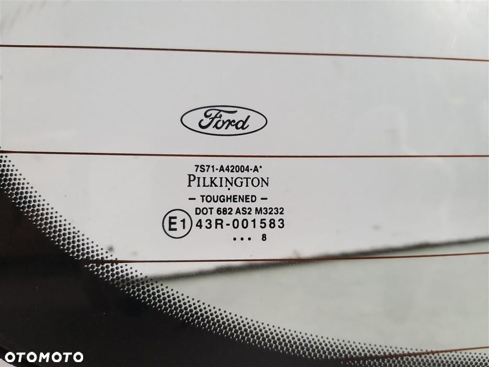 Szyba tylna tył Ford Mondeo Mk4 2007-2014 Hatchback - 2