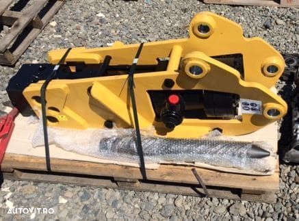 Picon buldoexcavator cu spit de picon - sistem de prindere pe bolturi. - 1