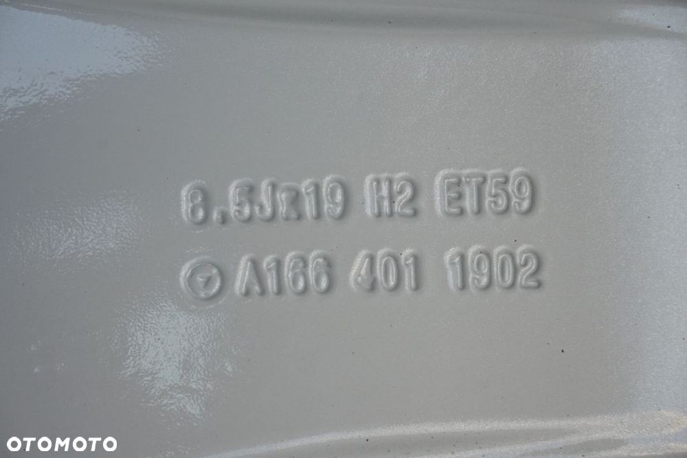 Mercedes W166 5x112 19 8,5J  ET 59 A1664011902 - 7