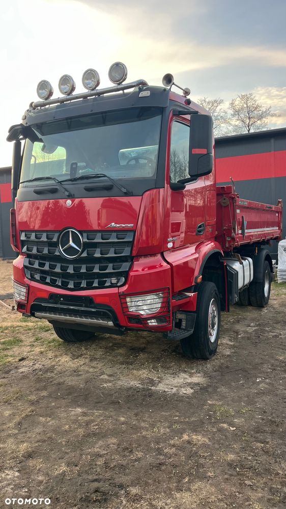 Mercedes-Benz 4X4 Arocs 1848 Wywrotka Meiller Euro 6 Zaczep Napęd Na Wał (Nie Man Daf Scania Volvo) - 2
