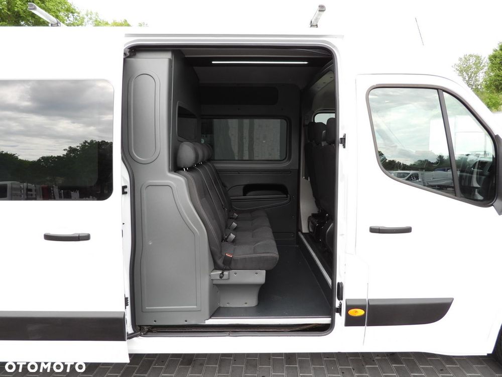 Opel MOVANO  FURGON BRYGADÓWKA  7 MIEJSC TEMPOMAT LEDY KLIMATYZACJA  135KM - 22