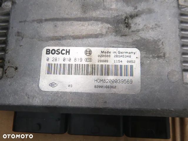 ZESTAW STARTOWY KOMPUTER STACYJKA CZYTNIK BSI RENAULT SCENIC I LIFT 1.9 DCI 99-03 - 25