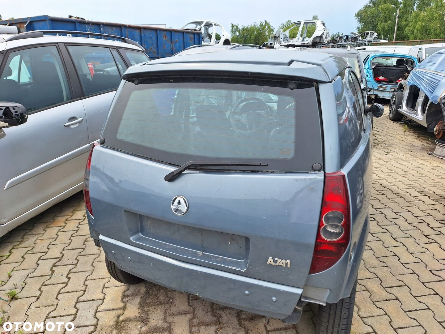 AIXAM A741 A721 MICROCAR BŁOTNIK TYŁ ĆWIARTKA DACH PRÓG BOK KAROSERIA - 6