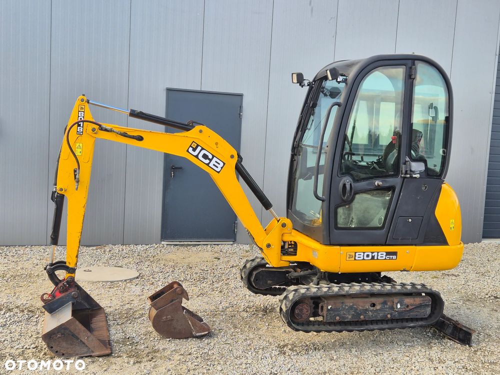 JCB 8018 CTS,Z NIEMIEC,2014 ROK,ROZSUWANE PODWOZIE,8016,8014. - 8
