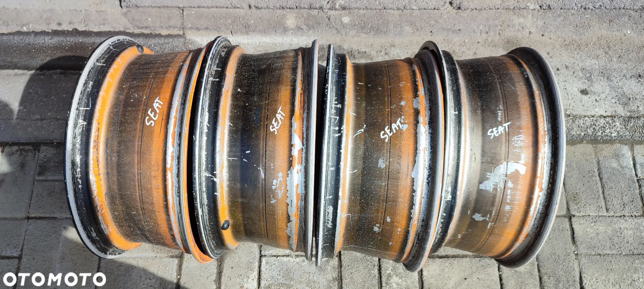 FELGI ALUMNIOWA 5x100 7Jx17 CALI ET43 fi 57.1 6J0601025C MALOWANE SEAT VW SKODA AUDI KOMPLET 4 SZTUKI - 10