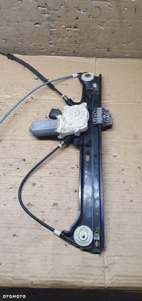Mechanizm podnośnik szyby prawy przód BMW 5 E60 6922268 7075668E 7034352S - 3