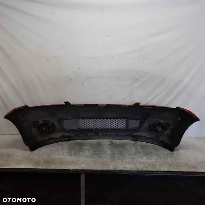 + ZDERZAK PRZÓD PRZEDNI DO FORD FIESTA MK6 VI LIFT FL K2 CZERWONY HALOGENY - 5