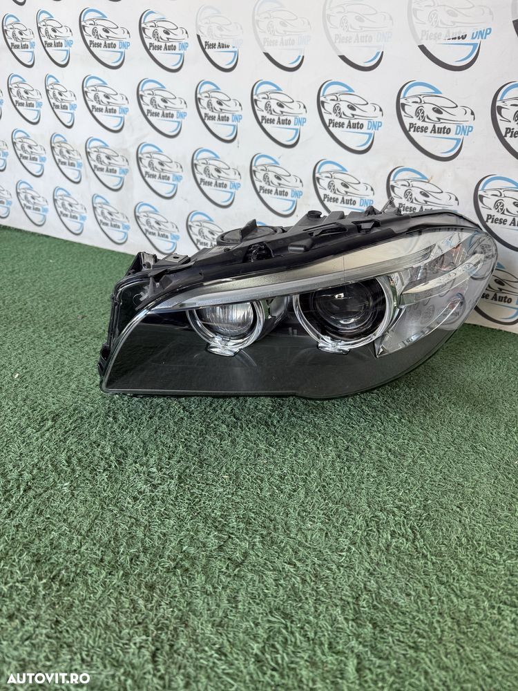 Far stanga Bmw seria 5 F10 F11 facelift lci bixenon bi xenon adaptiv - 1