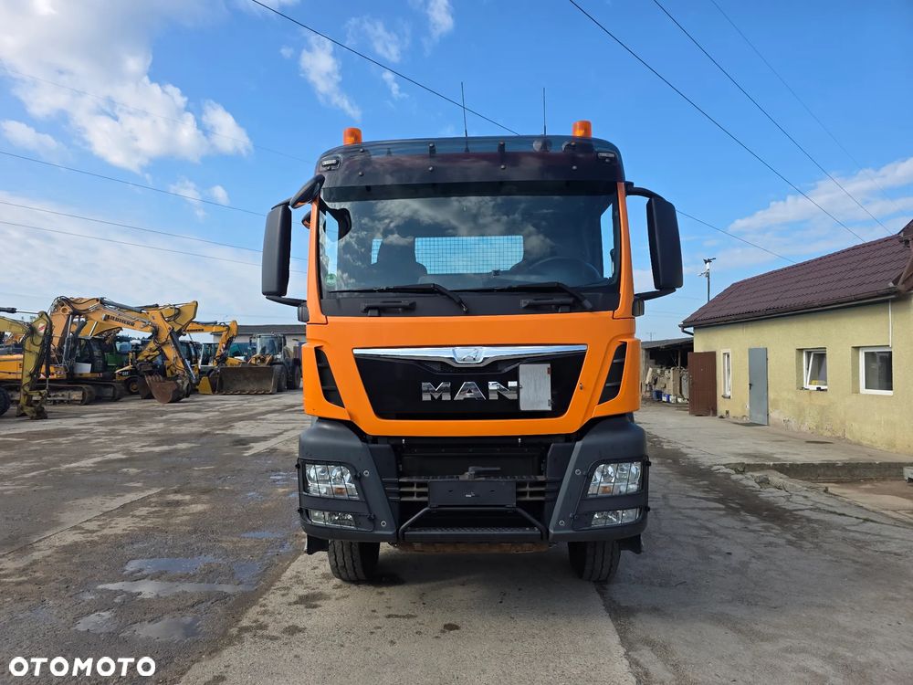 MAN TGS 18-320 4x4 Pelne Blokady z Możliwość z Przyczepa Tandem Wywrotka Niskopodwoziowa 18000 kg - 3