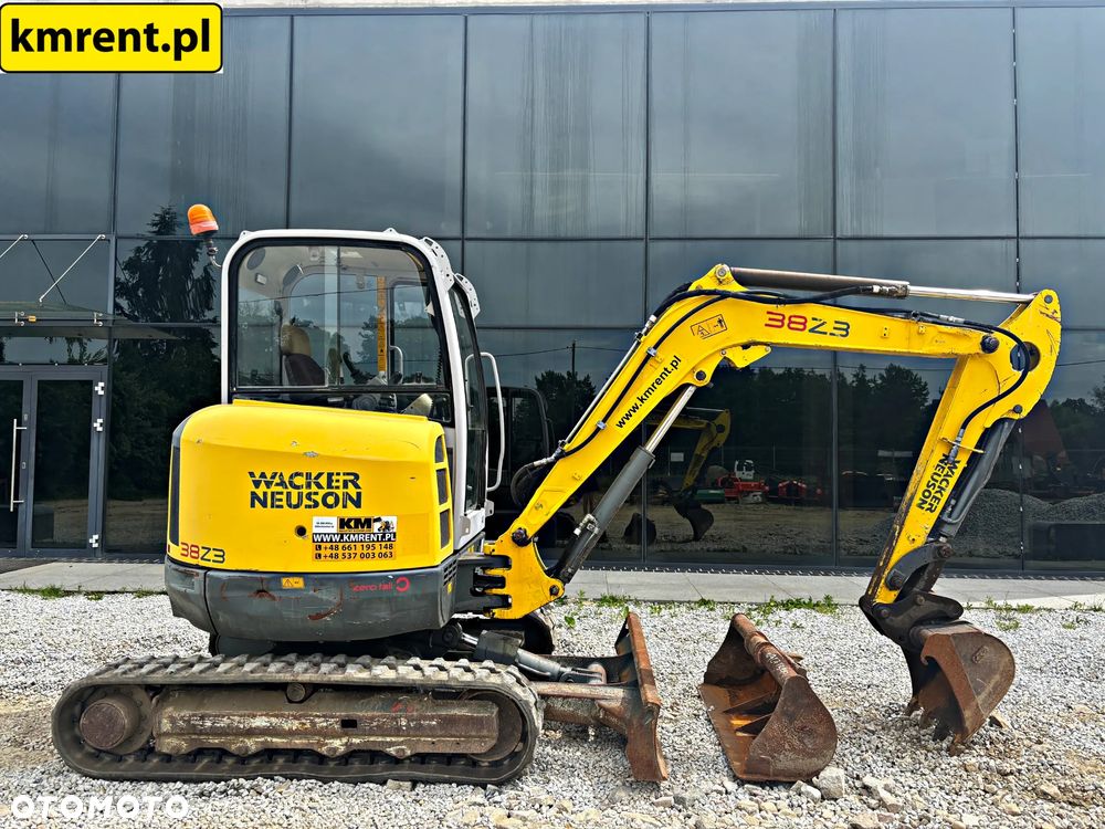 Wacker Neuson 38Z3 MINI-KOPARKA 2012R. | JCB 8040 8035 8030 VOLVO ECR 48 CAT 305 - 2