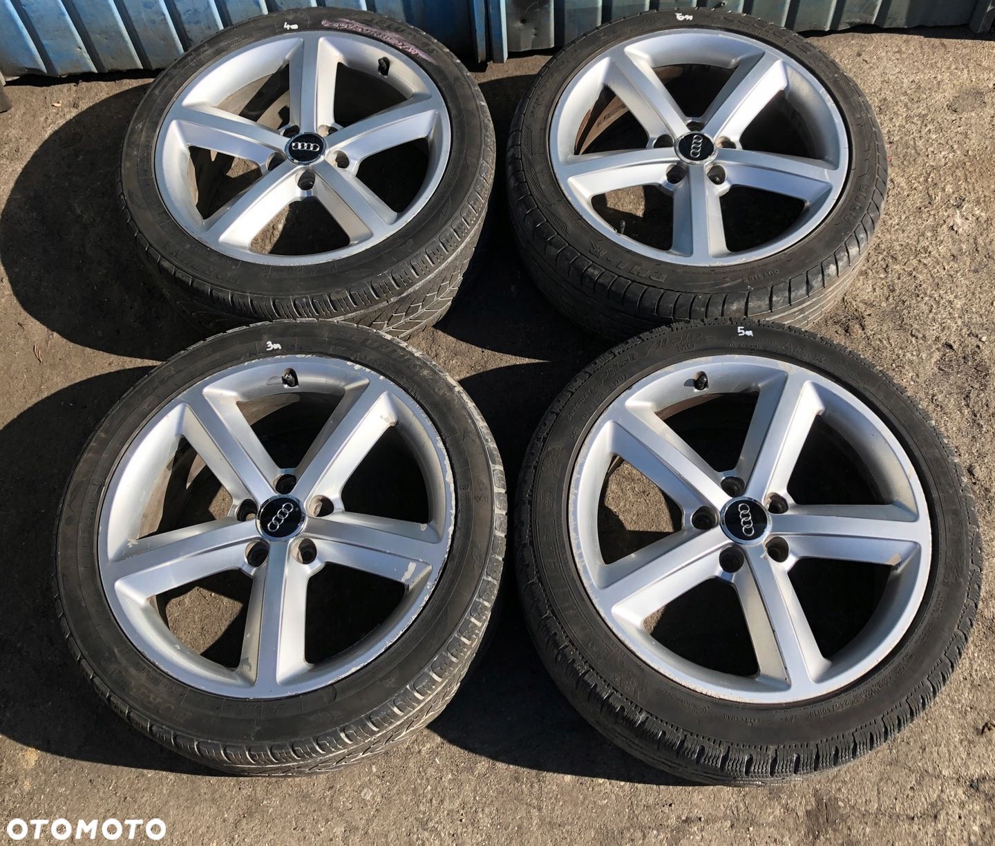 FELGI AUDI RONAL ORYGINAŁ 8Jx18H2 ET47 8K0601025Q - 1