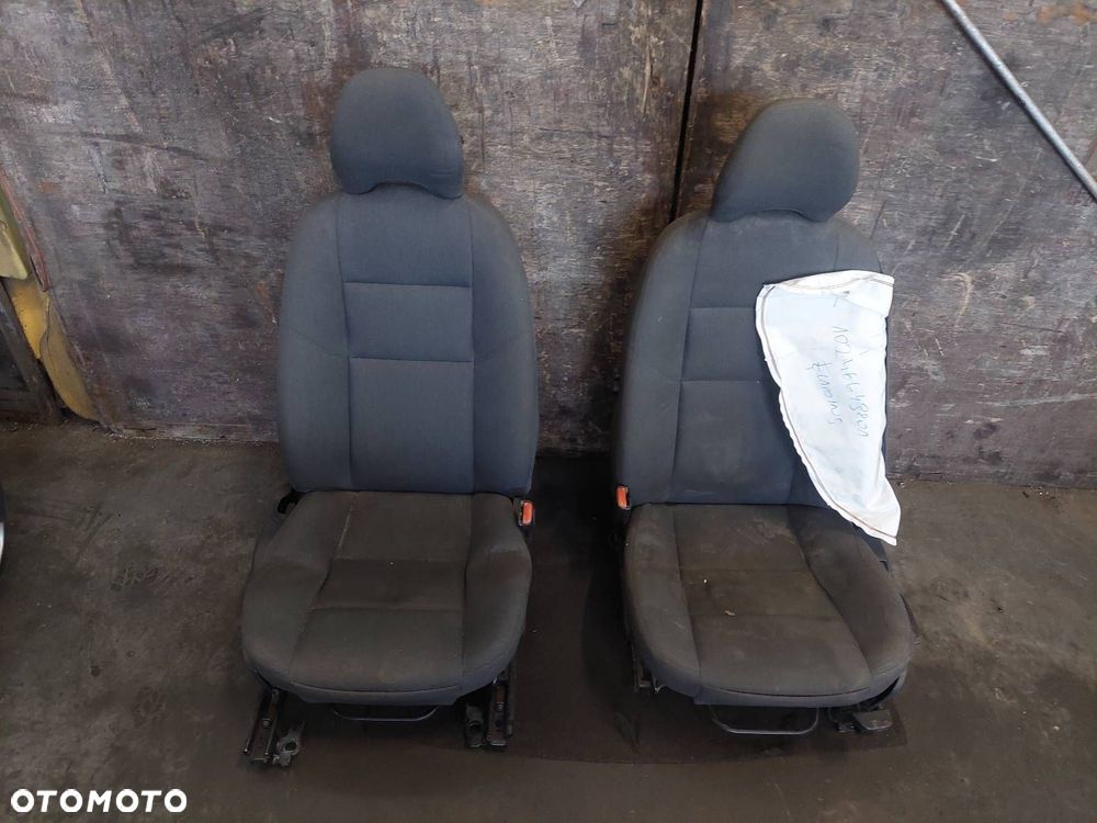 KOMPLET FOTELI LEWY PRAWY PRZÓD + KANAPA TYŁ VOLVO S40 II - 5