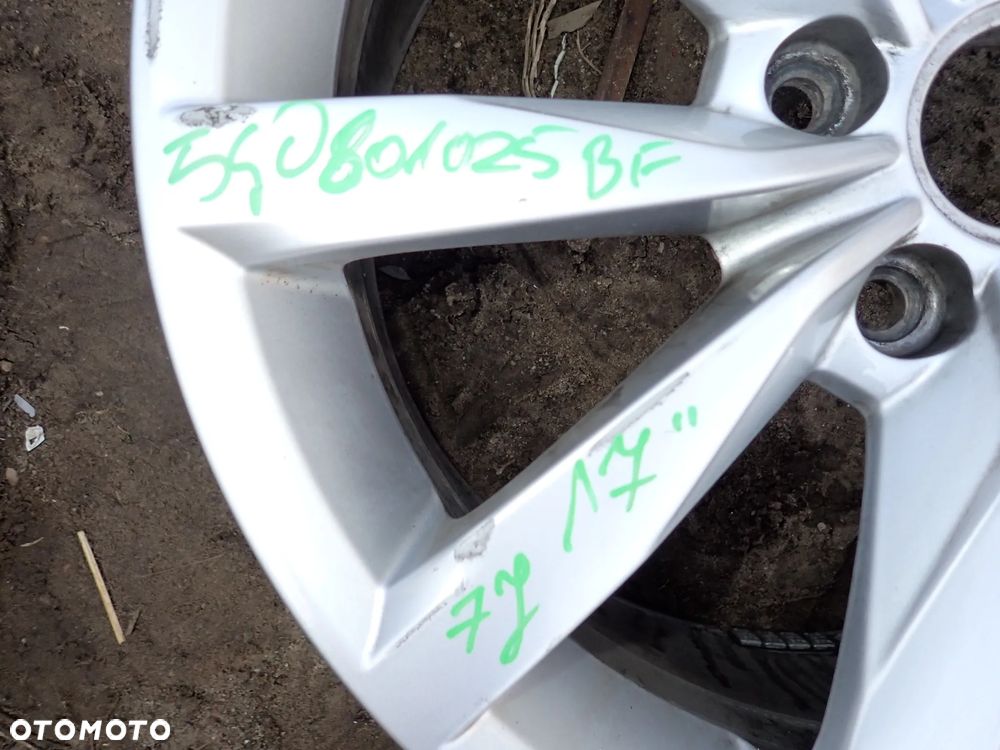 VOLKSWAGEN GOLF VII ALUFELGA FELGA 17" 5G0601025BF ET49 7J - 5
