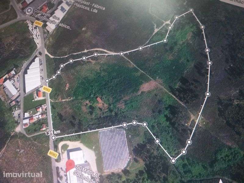 TERRENO PARA VENDA 95.656m2 Zona Industrial de Lustosa Lousada - Grande imagem: 5/5