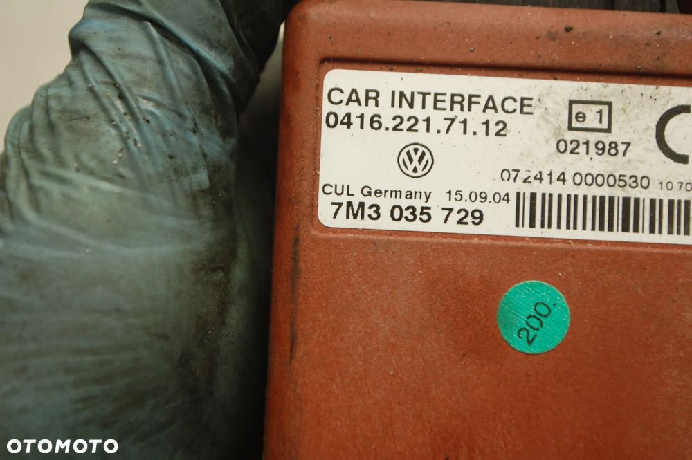 MODUŁ TELEFONU 7M3035729 VW PASSAT B5 LIFT 1.9 TDI VW SHARAN - 3