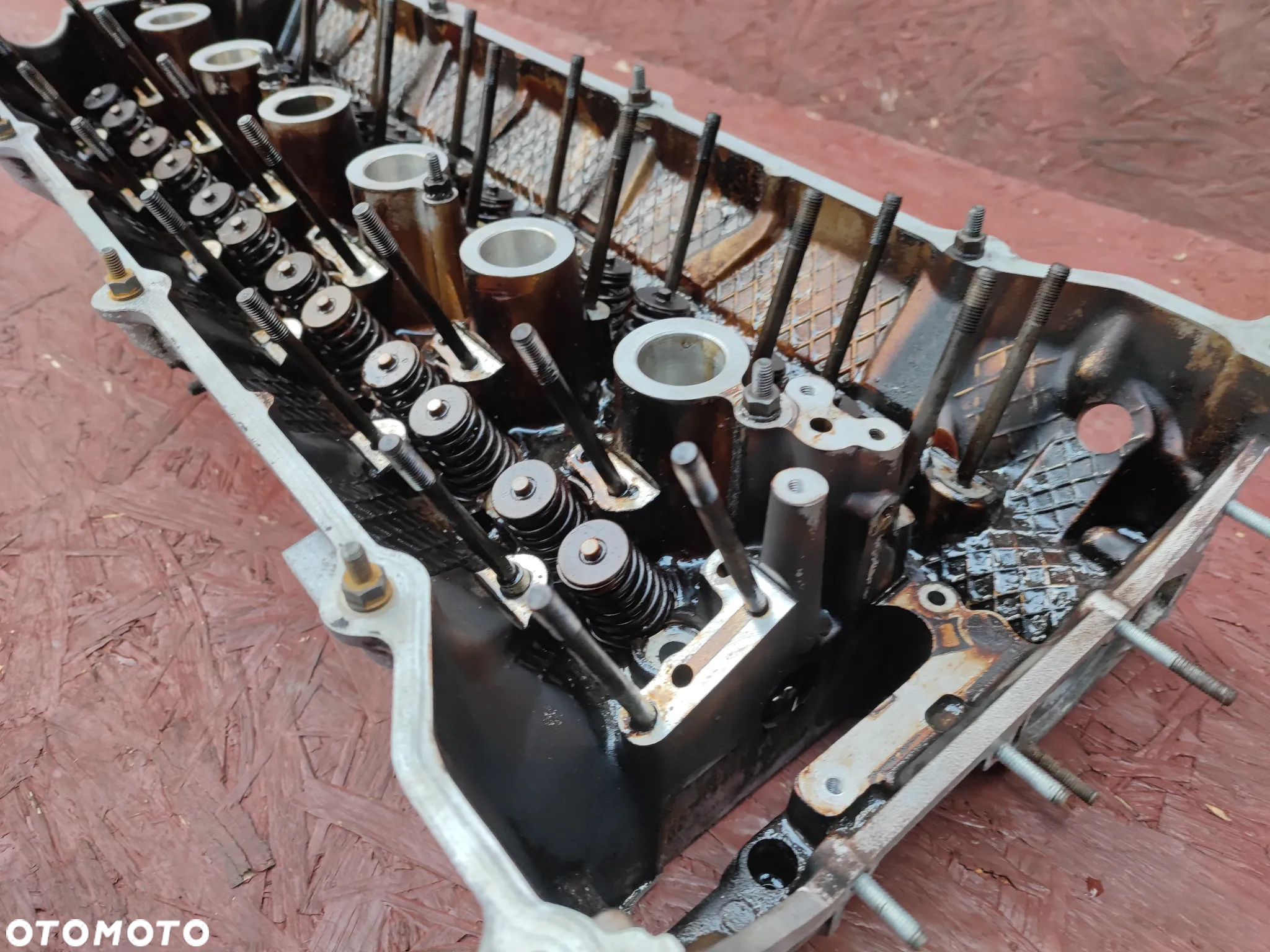BMW E36 / E39 / E38 / E34 / Z3 ORYGINALNA GŁOWICA DO SILNIKÓW GAMY M52B25 / M52B28 / M50B25 / O NR. 11 12 1 703 637 / 11 12 4 495 268 OEM W DOBRYM STANIE - 4
