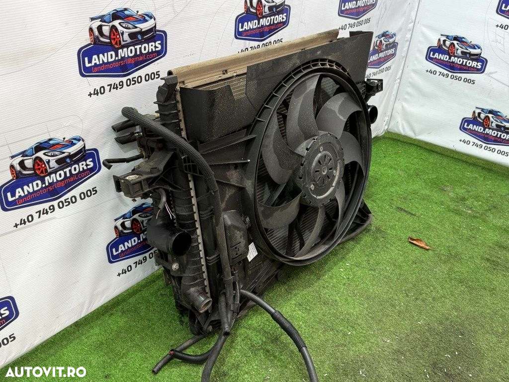 Caseta completa radiator racire apa ac ventilator + intercooler 2010 volvo xc90 2.4 diesel 2002-2014 - 7